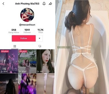 Phim sex Idol TikTok - Mai Phương Anh chơi some ướt át
